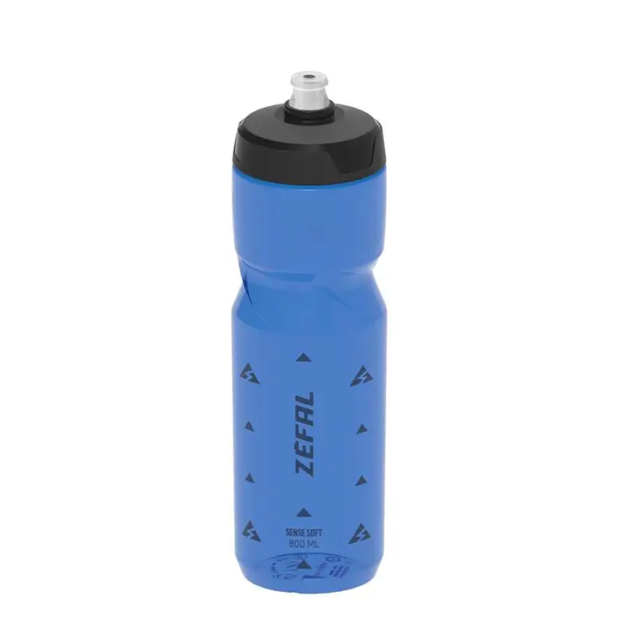 BIDON ZEFAL SENSE M65 800ml prozorna/modra