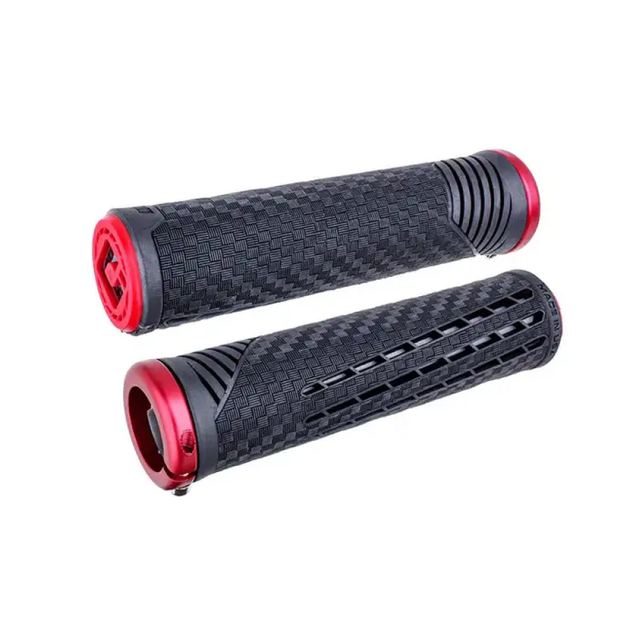 GRIPI ODI CF V2.1 LOCK ON pearl black/red