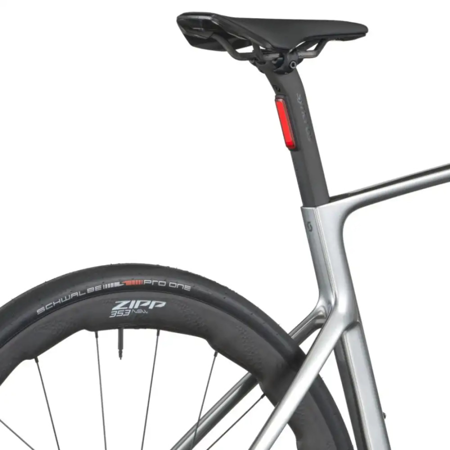 ELEKTRIČNO CESTNO KOLO SCOTT FASTLANE PREMIUM 2026 chrome silver