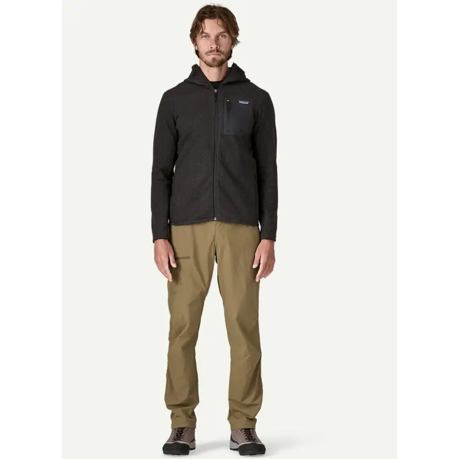 JOPA PATAGONIA R1 AIR FULL-ZIP HOODY Black