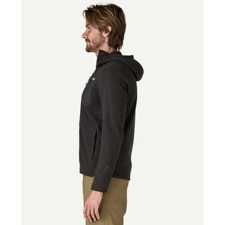 JOPA PATAGONIA R1 AIR FULL-ZIP HOODY Black