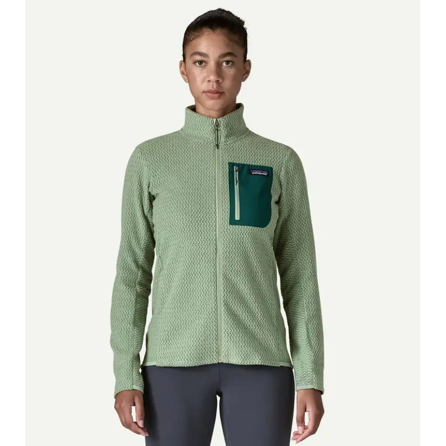 ŽENSKA JOPA PATAGONIA R1 AIR FULL-ZIP HOODY Ellwood Green