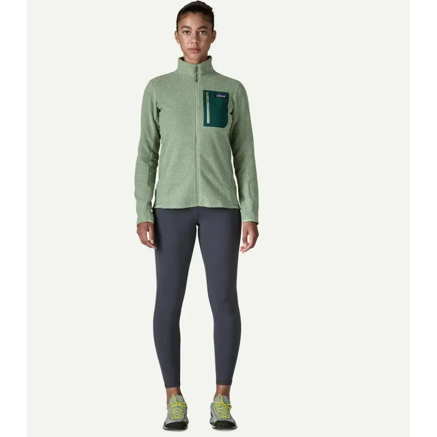 ŽENSKA JOPA PATAGONIA R1 AIR FULL-ZIP HOODY Ellwood Green