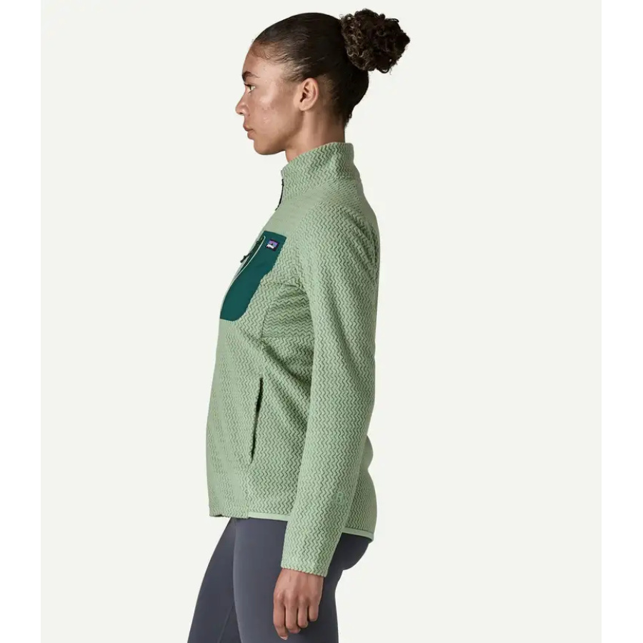 ŽENSKA JOPA PATAGONIA R1 AIR FULL-ZIP HOODY Ellwood Green