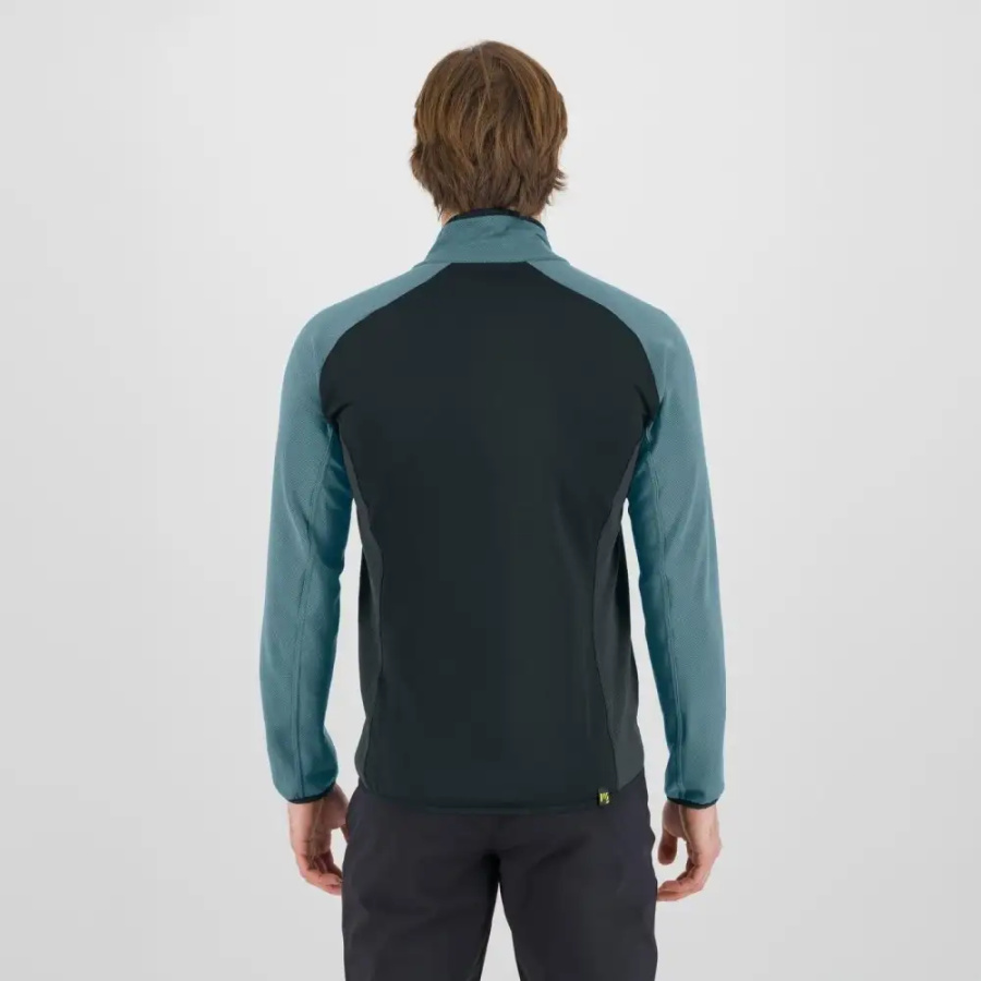 JOPA KARPOS ODLE FLEECE woodl.gray/smoke blue