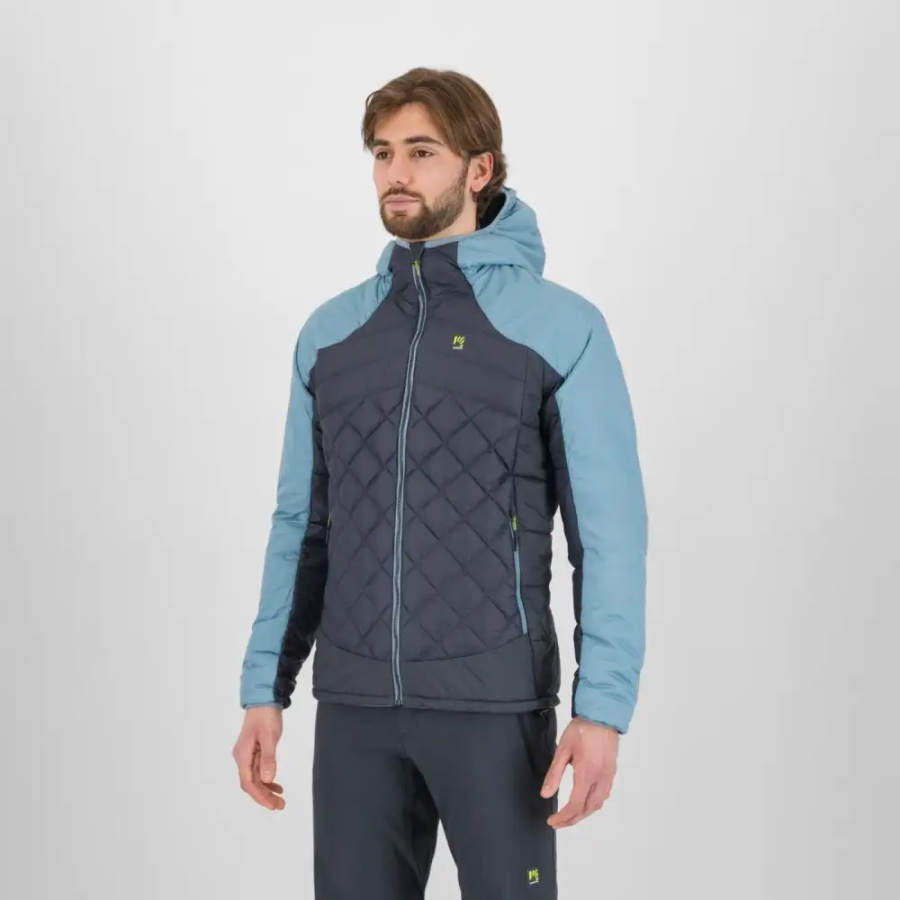 JAKNA KARPOS LASTEI ACTIVE PLUS woodl. gray/smoke blue