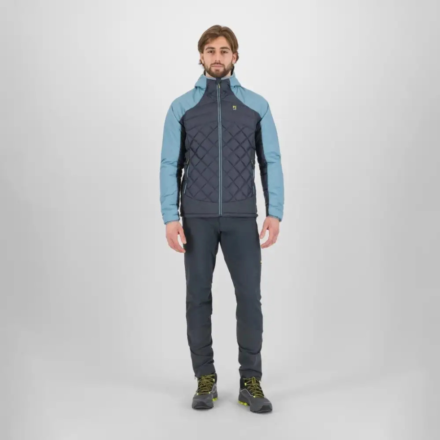 JAKNA KARPOS LASTEI ACTIVE PLUS woodl. gray/smoke blue