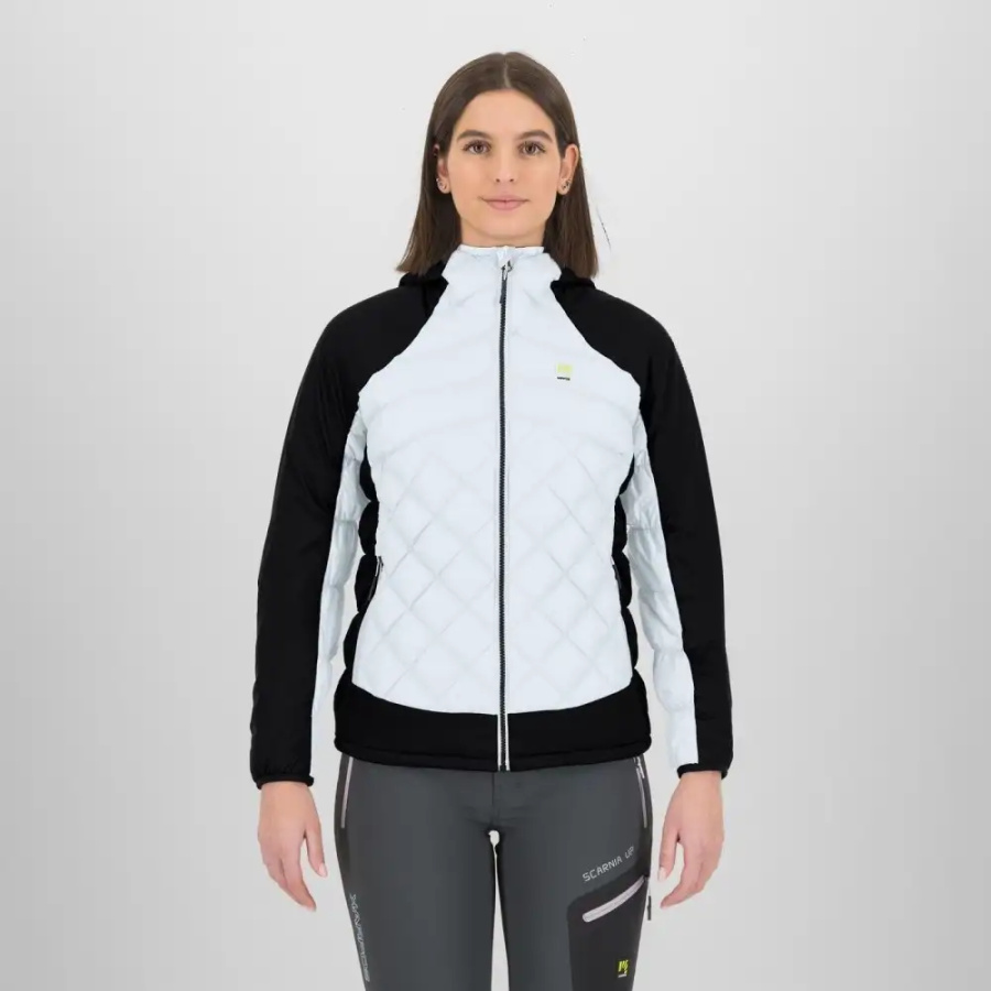 ŽENSKA JAKNA KARPOS LASTEI ACTIVE PLUS bright white/black