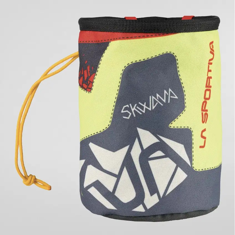 VREČKA ZA MAGNEZIJ LA SPORTIVA SKWAMA Grey/yellow