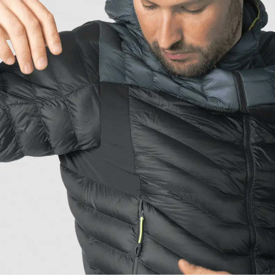 JAKNA DYNAFIT RIDGE ULTRALIGHT DOWN cinder