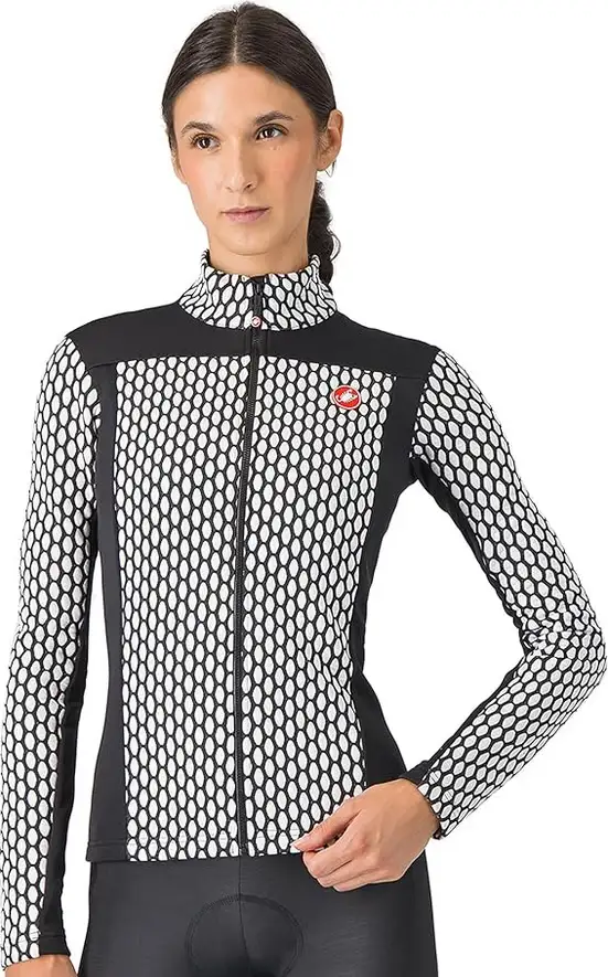 ŽENSKA MAJICA CASTELLI SFIDA 2 FZ TERMO black/white