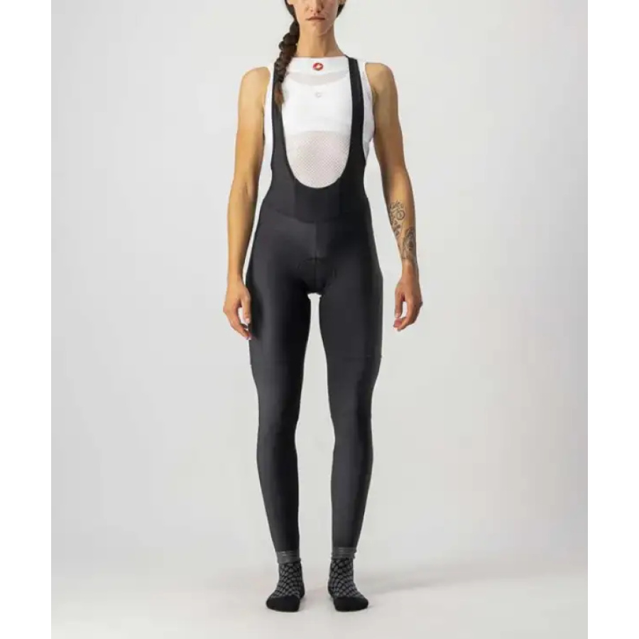 ŽENSKE HLAČE CASTELLI VELOCISSIMA BIBTIGHT black
