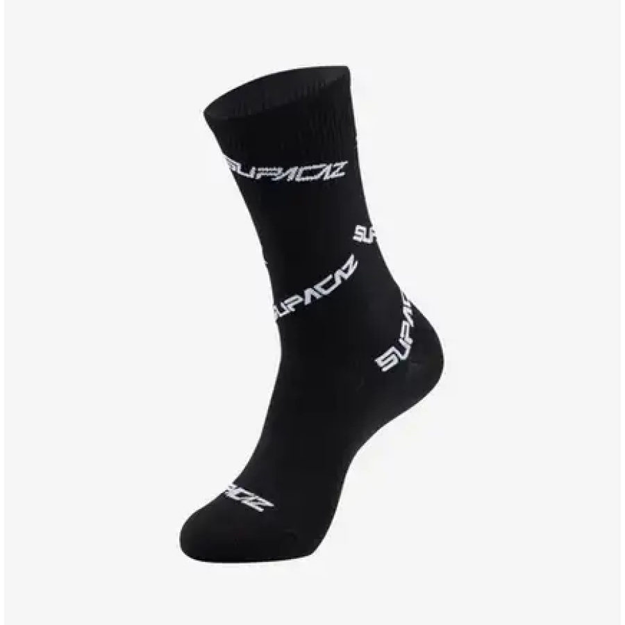NOGAVICE SUPACAZ SUPASOX TAGGED SOCK M Black/White