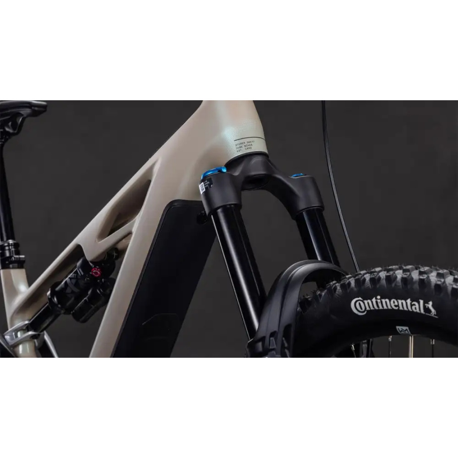 ELEKTRIČNO GORSKO KOLO CUBE STEREO HYBRID ONE77 HPC SLX 800 2026 glintsand´n´black