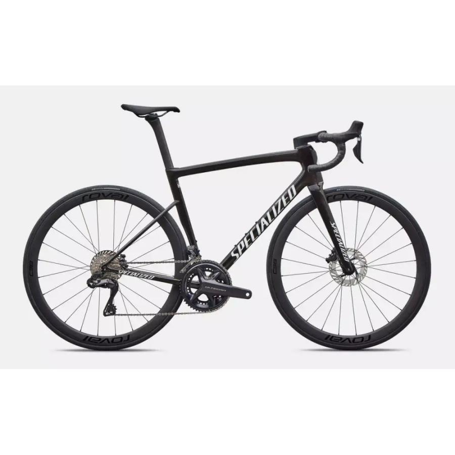 CESTNO KOLO SPECIALIZED TARMAC SL8 EXPERT ULTEGRA Di2 2026 gloss obsidian metallic/red pearl over white