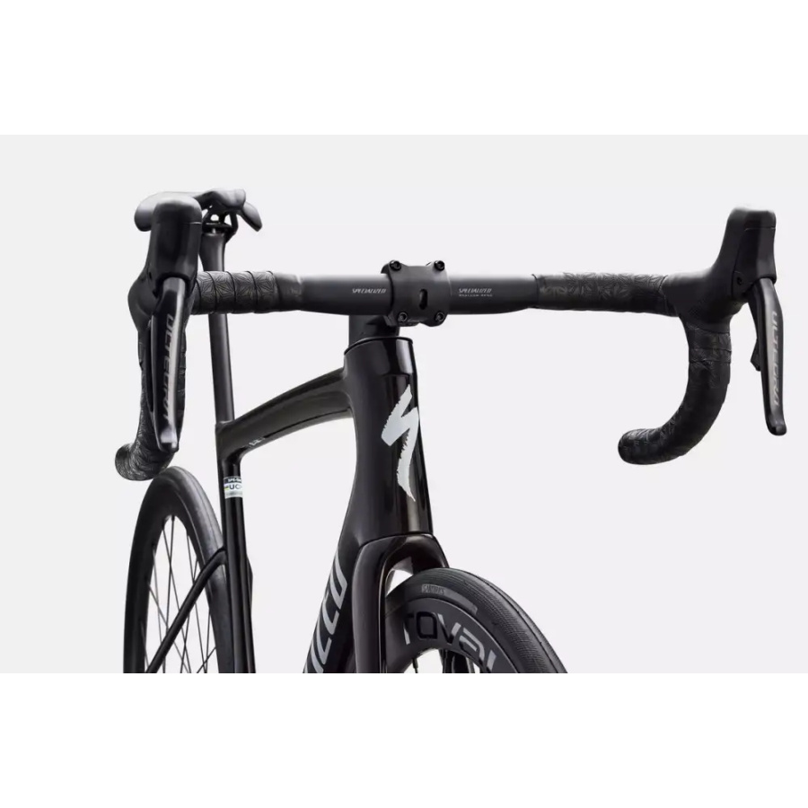 CESTNO KOLO SPECIALIZED TARMAC SL8 EXPERT ULTEGRA Di2 2026 gloss obsidian metallic/red pearl over white