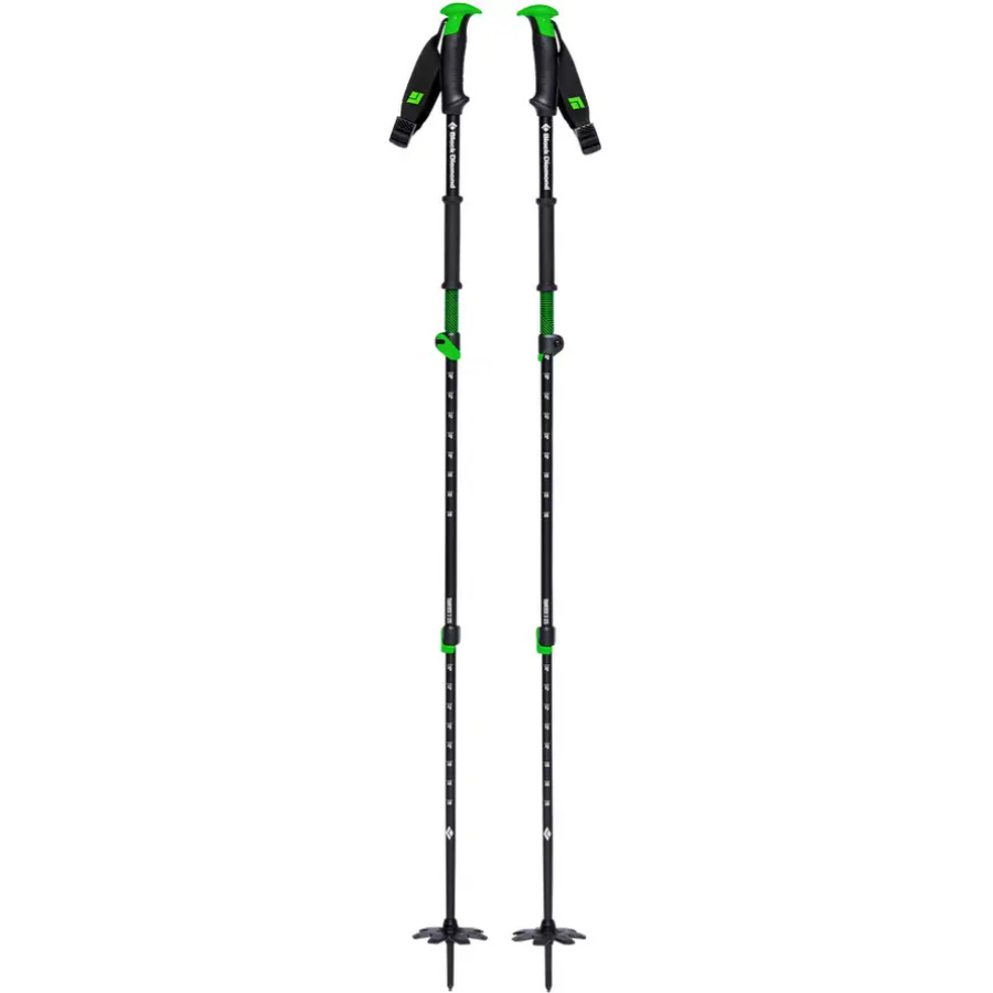 PALICE BLACK DIAMOND TRAVERSE 3 140 črna/zelena