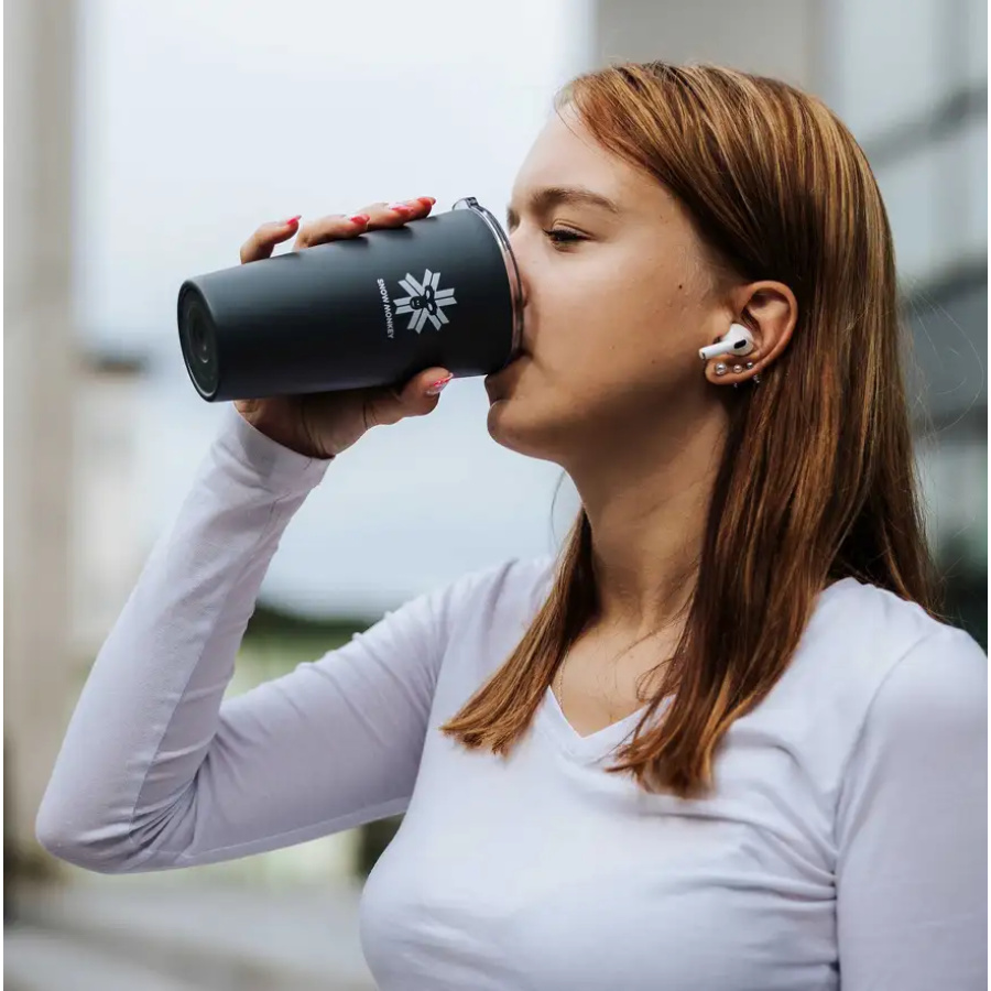 LONČEK SNOW MONKEY ENJOYER 473 ml granite