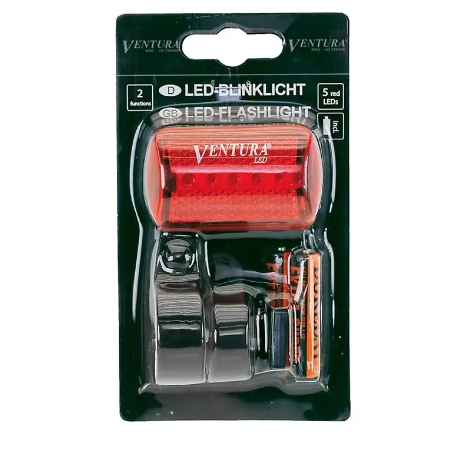 LUČ ZADNJA VENTURA 5 LED+BATERIJE