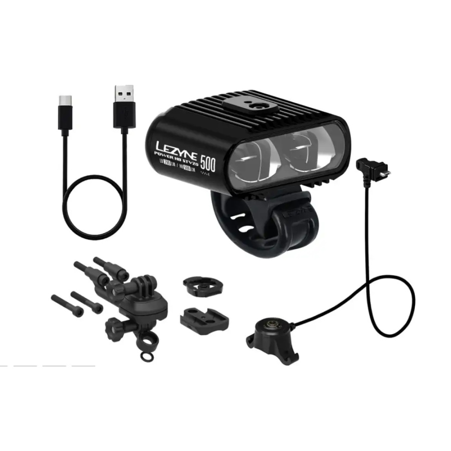 LUČ LEZYNE SPREDNJA POWER HIGH BEAM 500 1-LED-28A-STVZO-V104