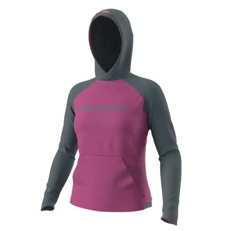 ŽENSKI PULOVER DYNAFIT 24/7 POLARTECH HOODY magenta