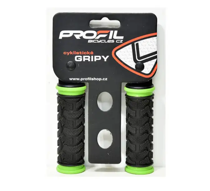 GRIPI PROFIL 92 mm črna/zelena