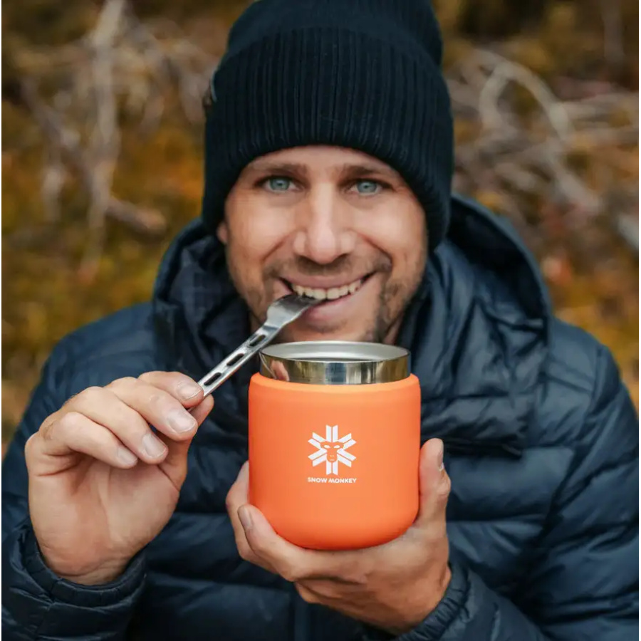 POSODA SNOW MONKEY FOODIE MIDI 480 ml orange