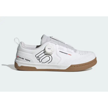 KOLESARSKI ČEVLJI FIVE TEN FREERIDER PRO BOA cloud white/core black/red