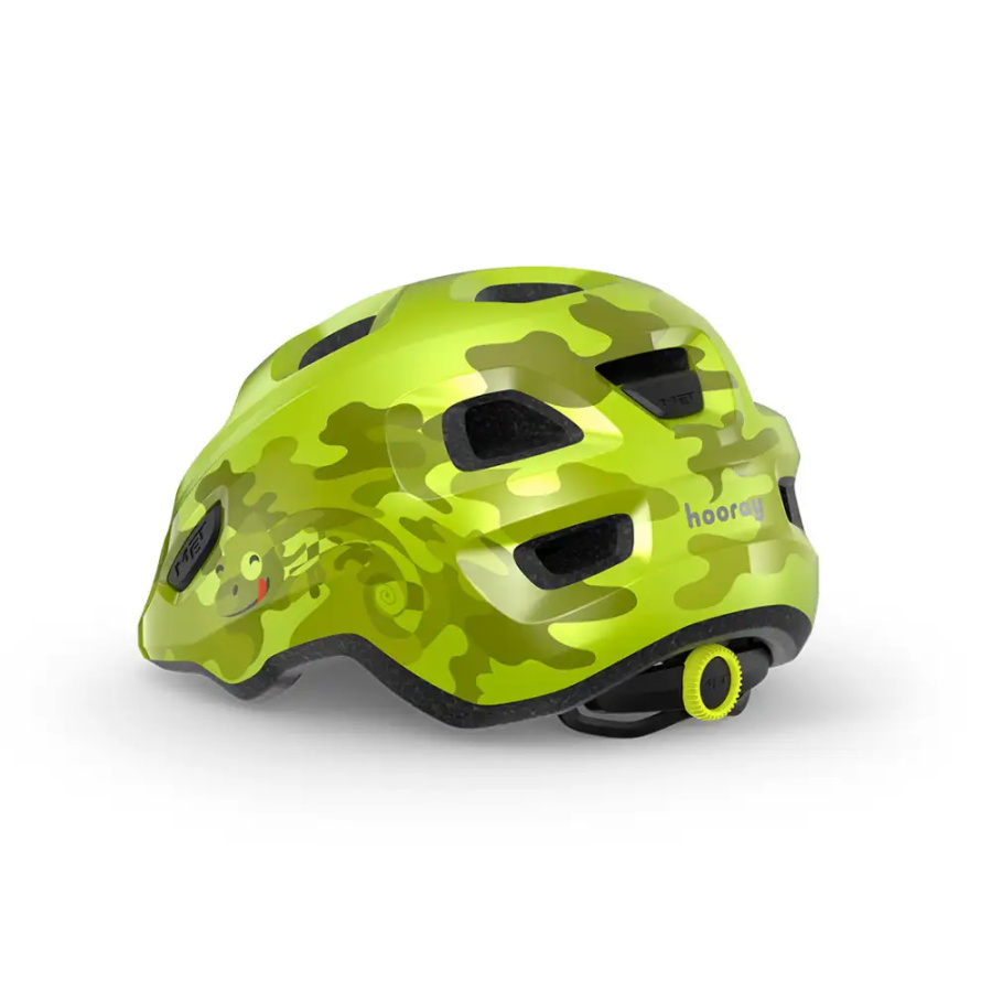 ČELADA MET HOORAY rumena/kameleon