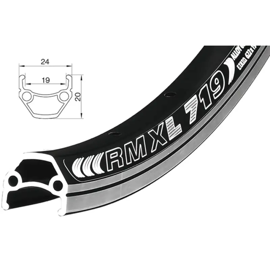 OBROČ REMERX DRAGON L-719 V-BRAKE 26″ 32 L