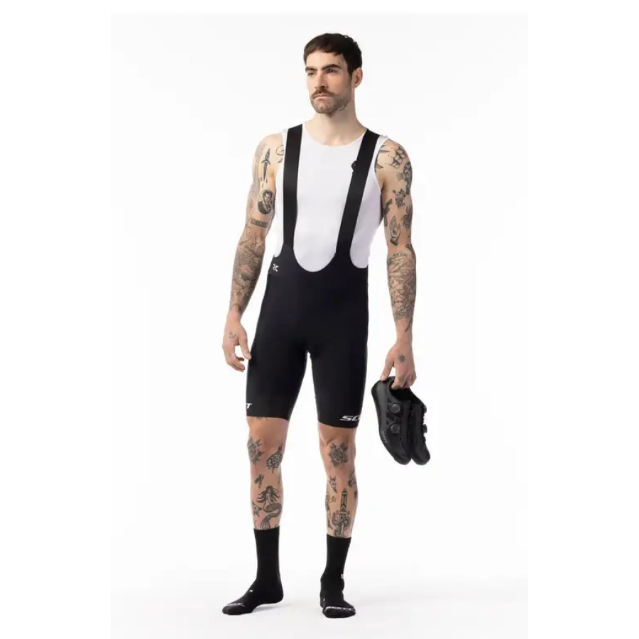 KOLESARSKE BIB KRATKE HLAČE Z NARAMNICAMI SCOTT RC PRO +++ temno modra