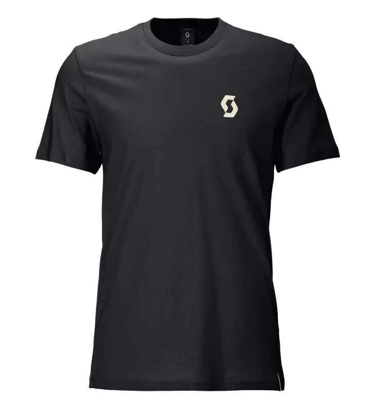 MAJICA KR. ROKAV SCOTT BACKPRINT črna