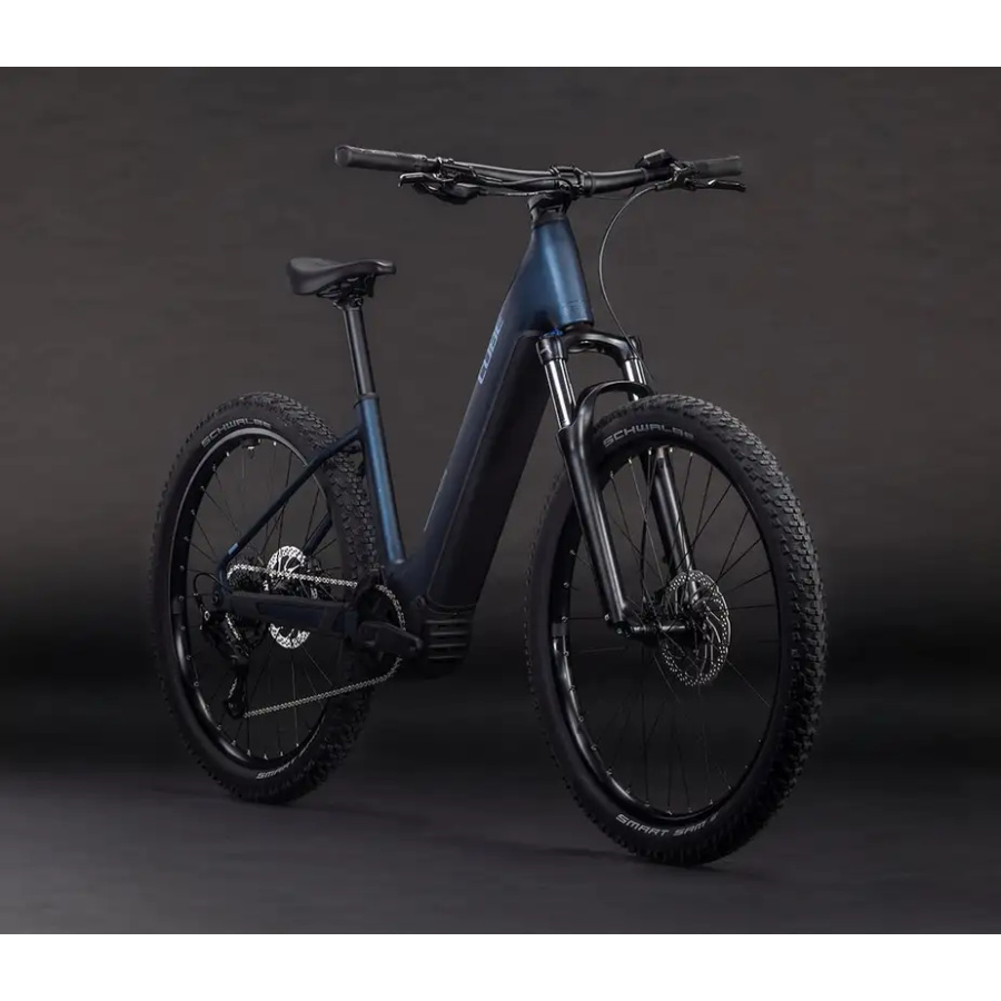 ELEKTRIČNO GORSKO KOLO CUBE REACTION HYBRID PERFORMANCE 600 2026 EASY ENTRY indigoblue´n´reflex