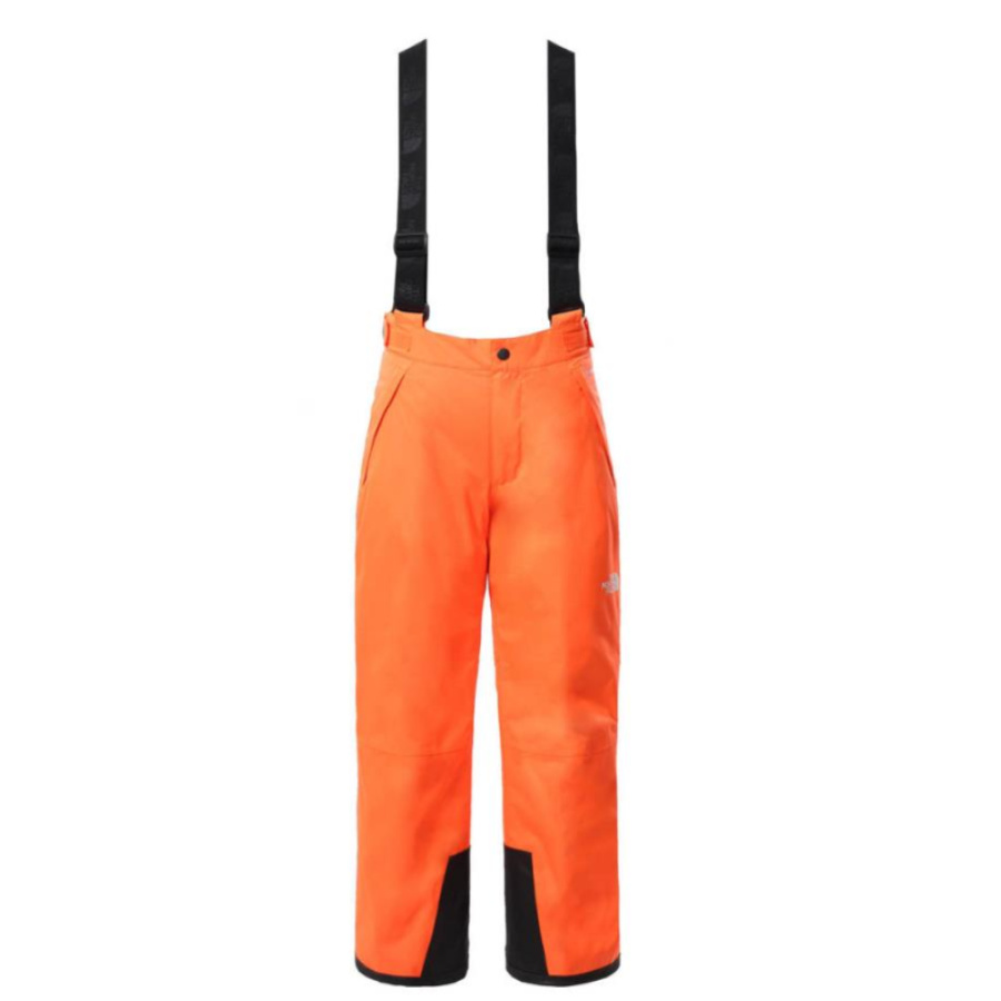 OTROŠKE SMUČARSKE HLAČE TNF SNOWQUEST SUSPENDERS orange