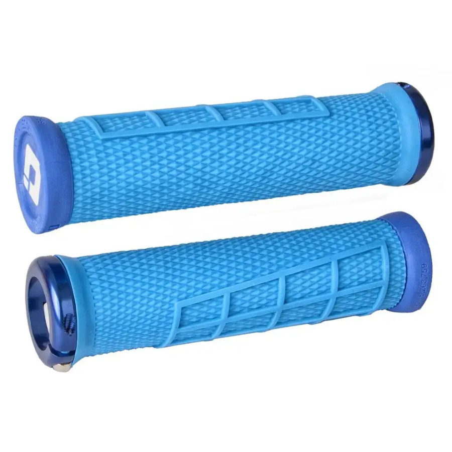 GRIPI MTB ODI ELITE FLOW LOCK ON 2.1 130MM blue/blue