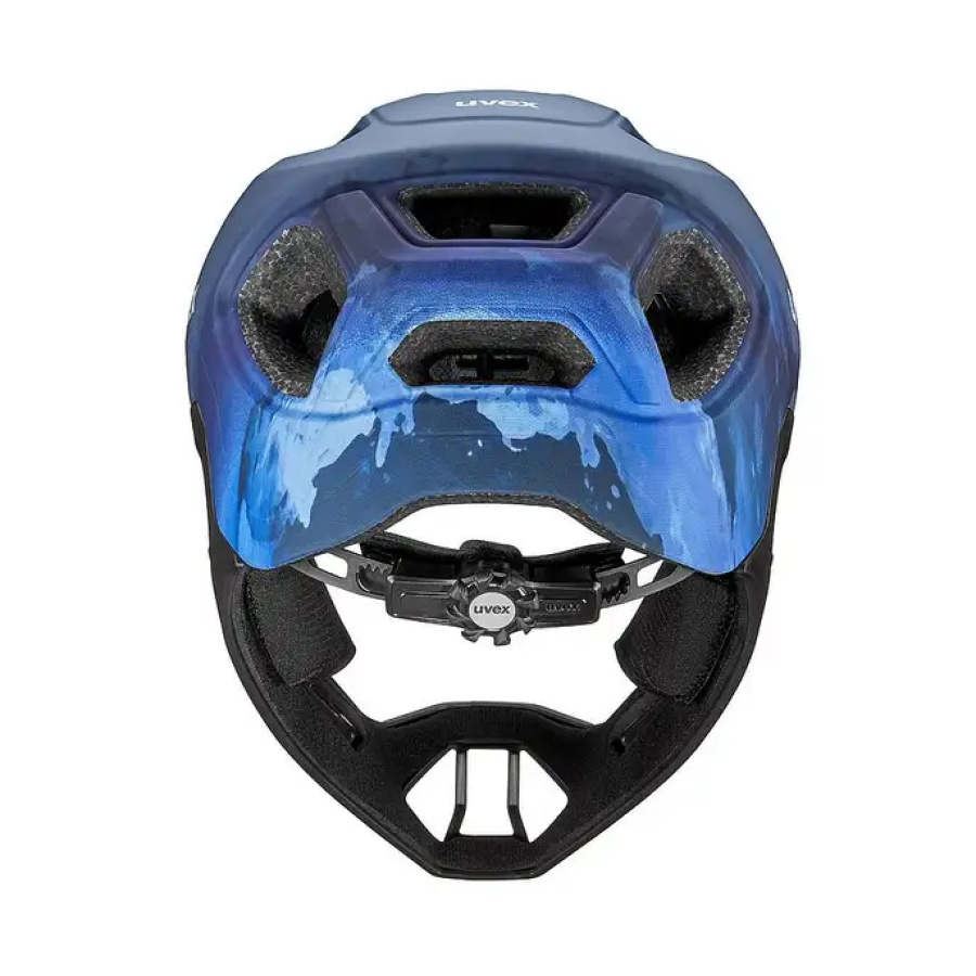 ČELADA UVEX REACT JR FULLFACE dusk blue matt