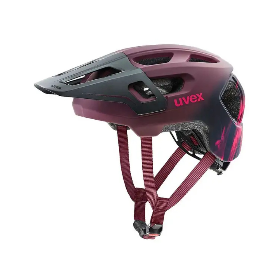 OTROŠKA ČELADA UVEX REACT JR FULLFACE cranberry matt