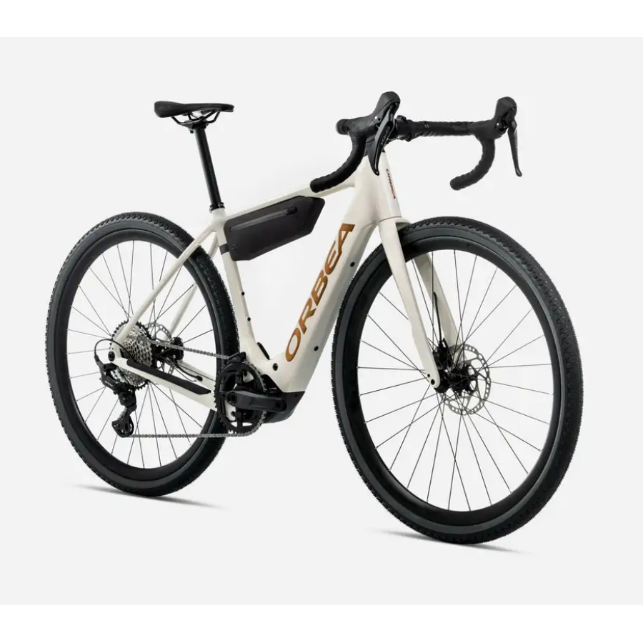 ELEKTRIČNO GRAVEL KOLO ORBEA DENNA H30 2026 ivory white/titan gold