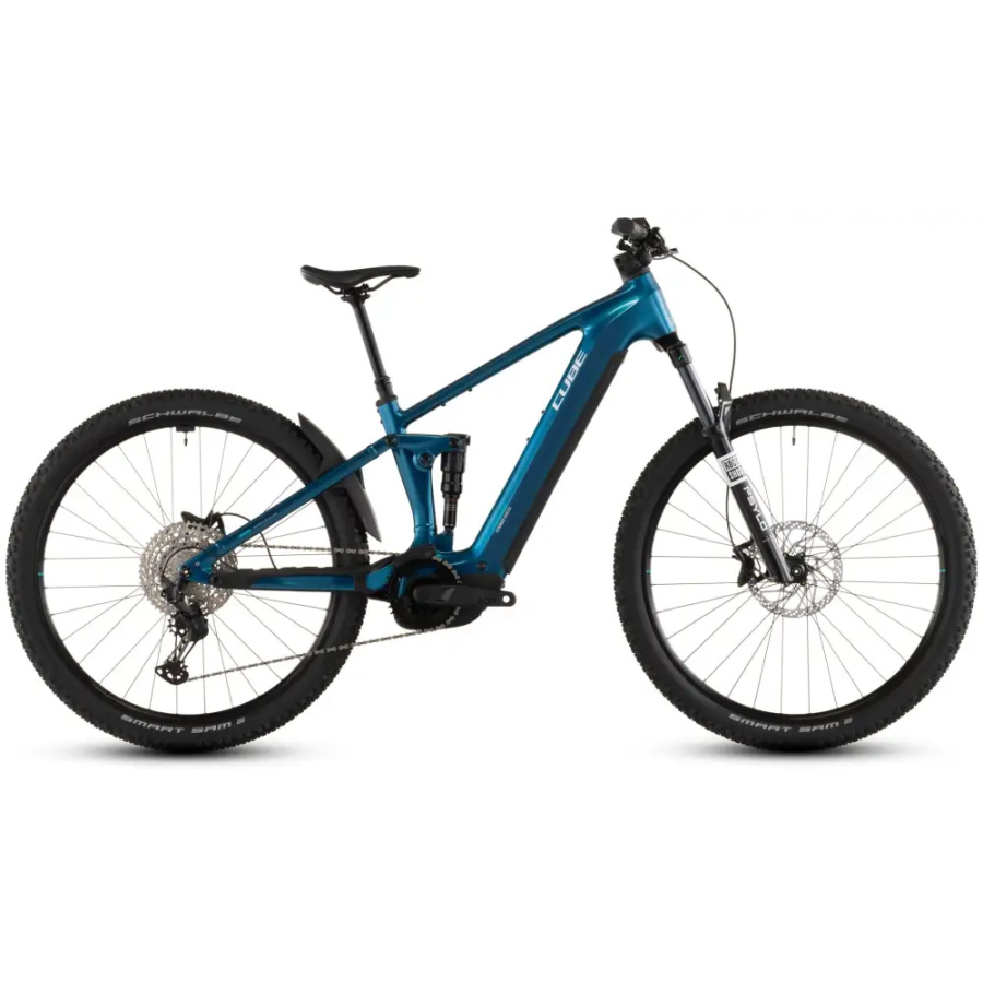 ELEKTRIČNO GORSKO KOLO CUBE STEREO HYBRID ONE22 RACE 800 2026 electricblue’n’white