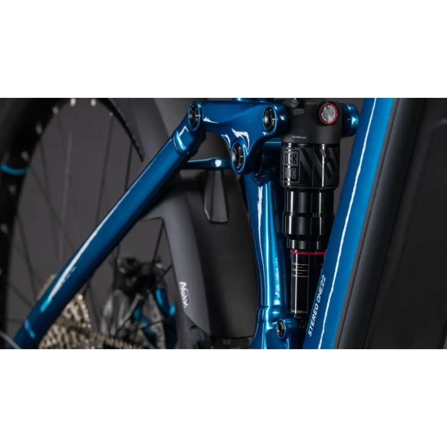ELEKTRIČNO GORSKO KOLO CUBE STEREO HYBRID ONE22 RACE 800 2026 electricblue’n’white