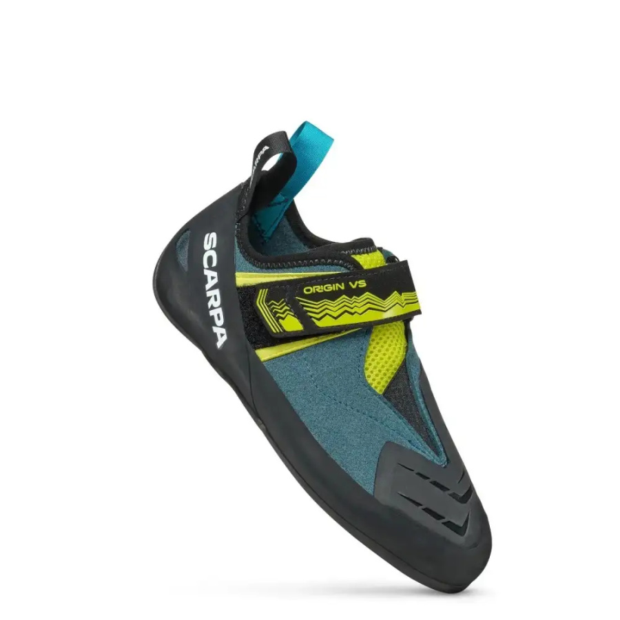PLEZALNI ČEVLJI SCARPA ORIGIN VS  Petrol lime