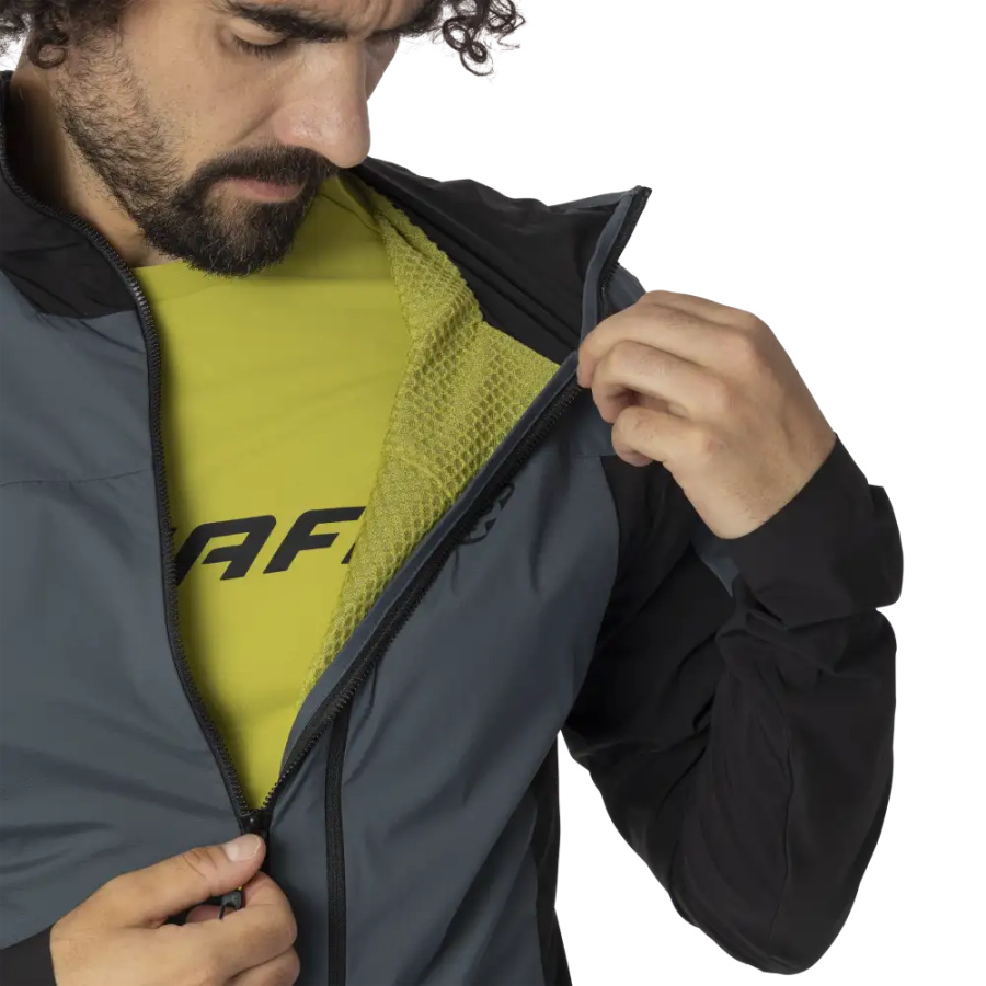 JAKNA DYNAFIT TRAVERSE INS HOODED Cinder