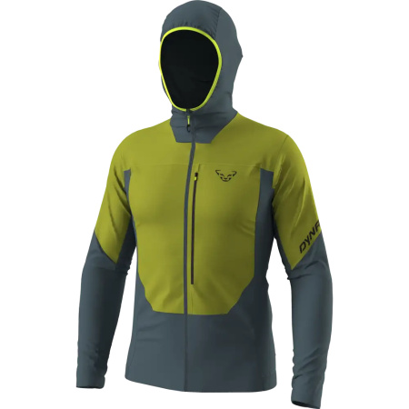 JAKNA DYNAFIT TRAVERSE INS HOODED Golden lime