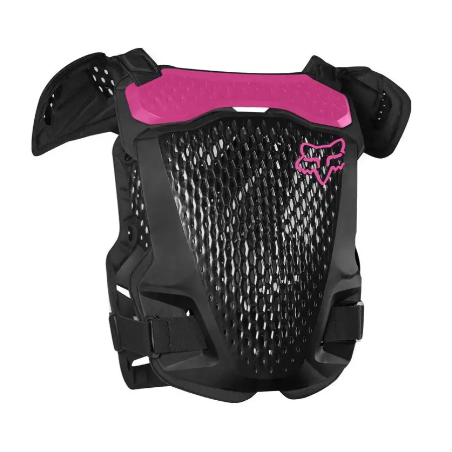 ŠČITNIKI FOX R3 YOUTH black/pink