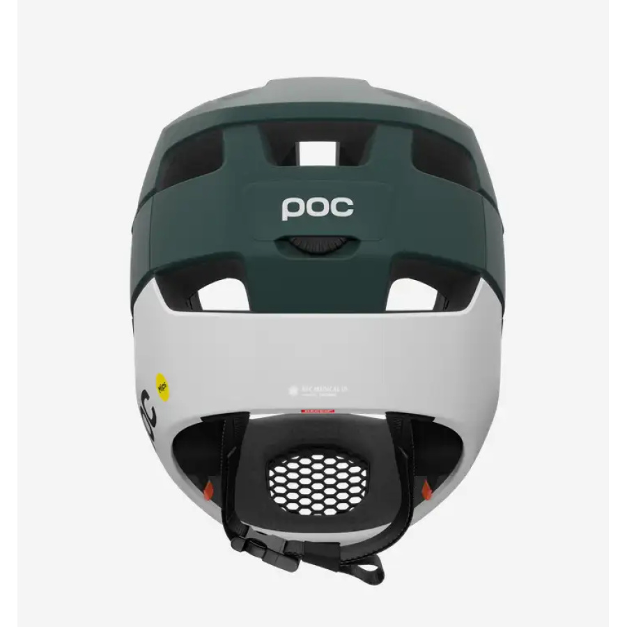 ČELADA POC OTOCON RACE MIPS pargasite green matt/hydrogen white matt