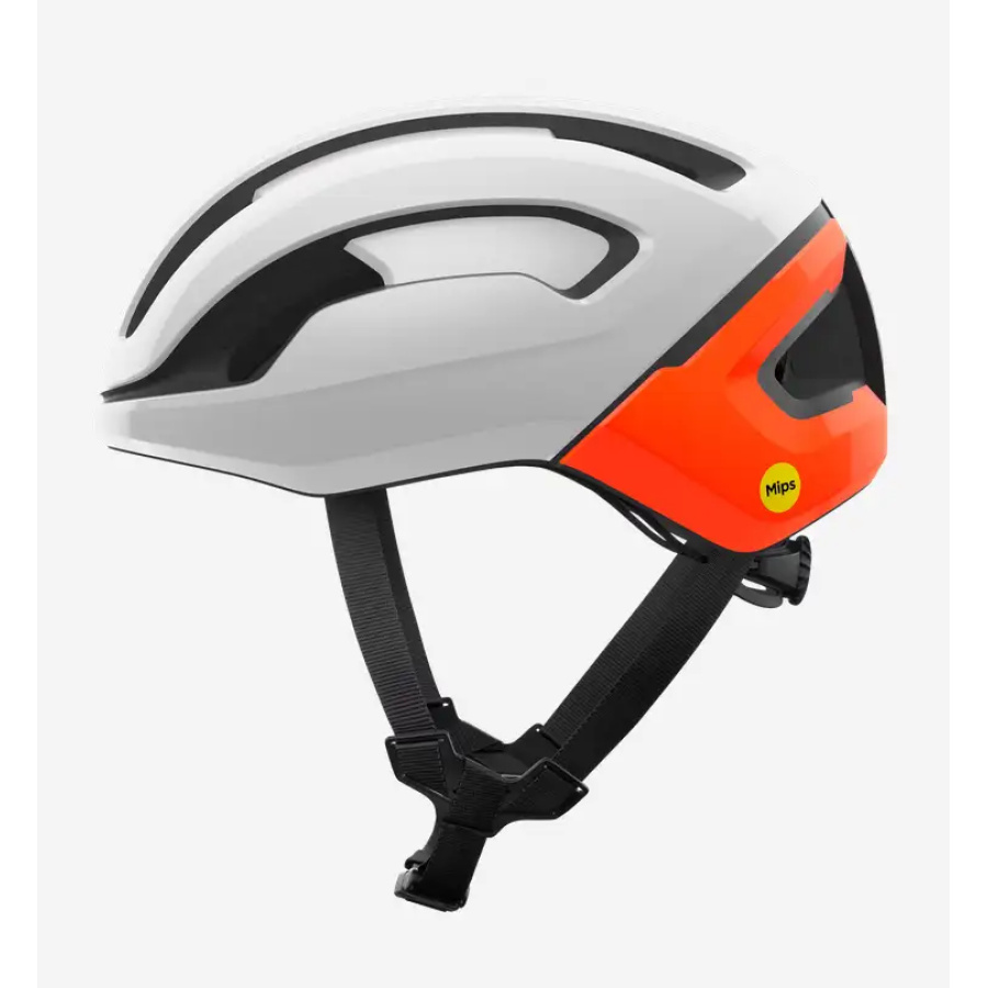 ČELADA POC OMNE AIR MIPS hydrogen white/fluorescent orange