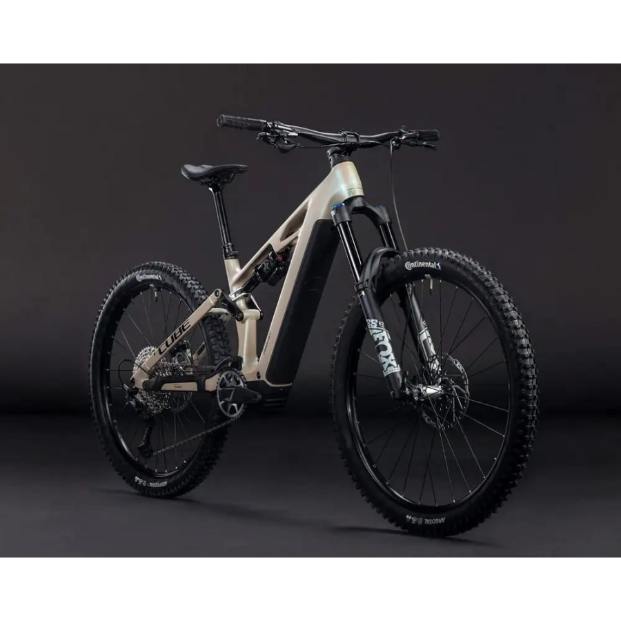 ELEKTRIČNO GORSKO KOLO CUBE STEREO HYBRID ONE77 HPC SLX 800 2026 glintsand’n’black
