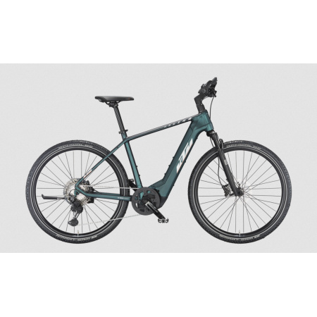 ELEKTRIČNO TREKING KOLO KTM MACINA CROSS 710 green purple/flip matt