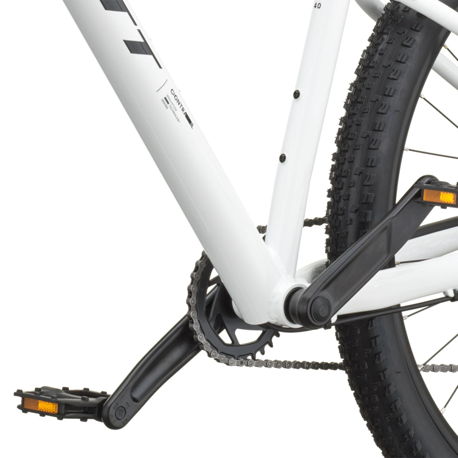 Gorsko kolo SCOTT Contrail 40 v beli barvi - detajl krmila