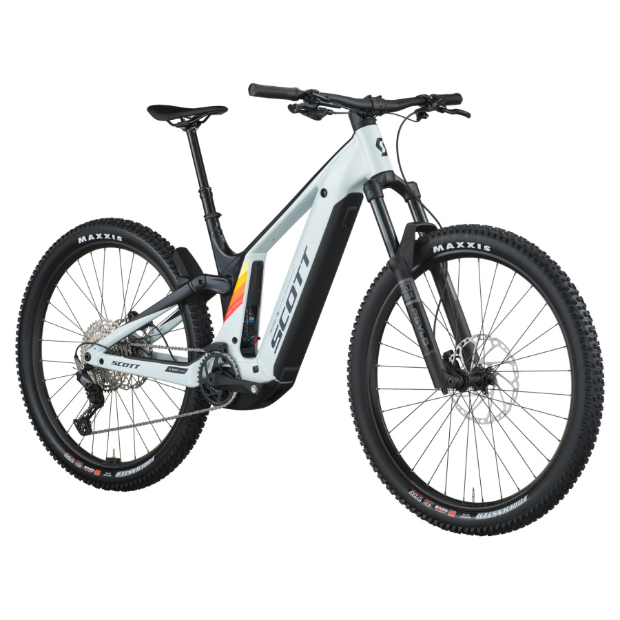 Električno gorsko kolo SCOTT Patron 930 2026 cumulus white/black - pogled 2